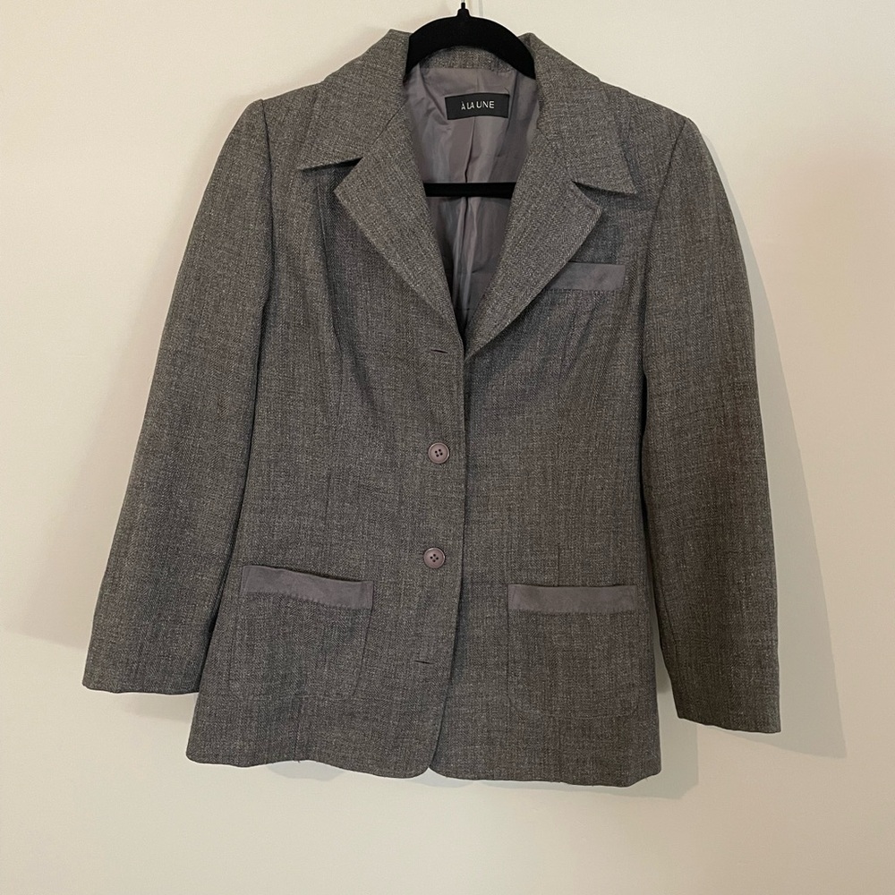 Women's Gray Blazer